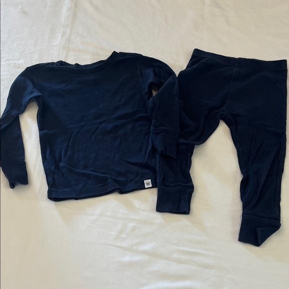The Honest Company Kids Pajama Set - Navy Blue - Picture 1 of 2